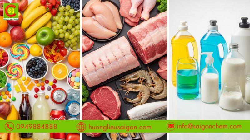 Những danh mục sản phẩm tại Hương Liệu Sài Gòn