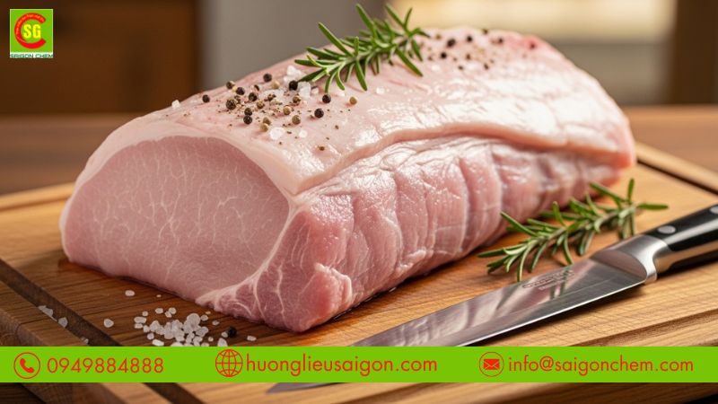 Tạo mùi mùi thơm đặc trưng của thịt heo sau khi chế biến