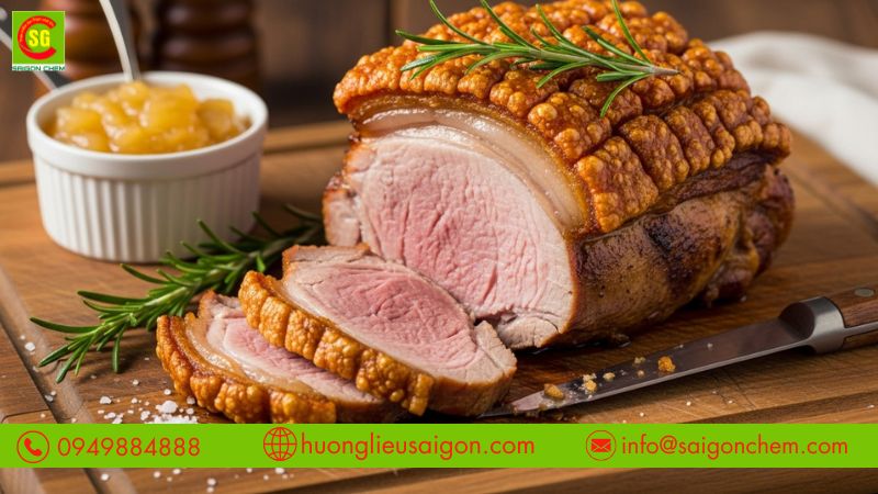 Ứng dụng hương thịt heo trong nhiều nhóm thực phẩm