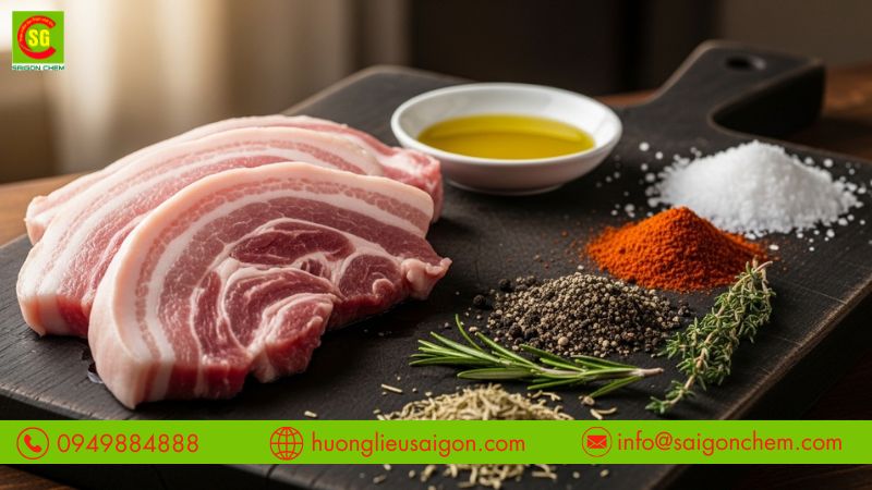 Đặc điểm và vai trò của hương thịt heo trong gia vị