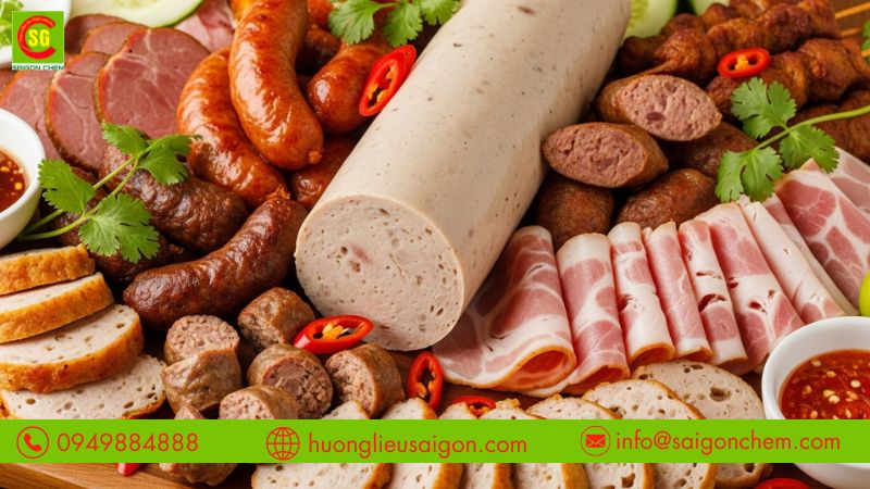 Hương thịt heo tạo mùi tự nhiên cho các thực phẩm chế biến