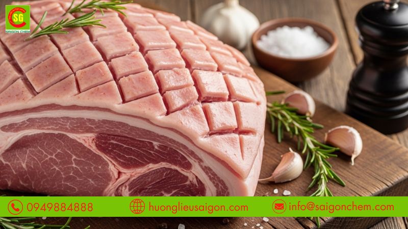 Chọn hương thịt heo đúng cách giúp tạo mùi ổn định