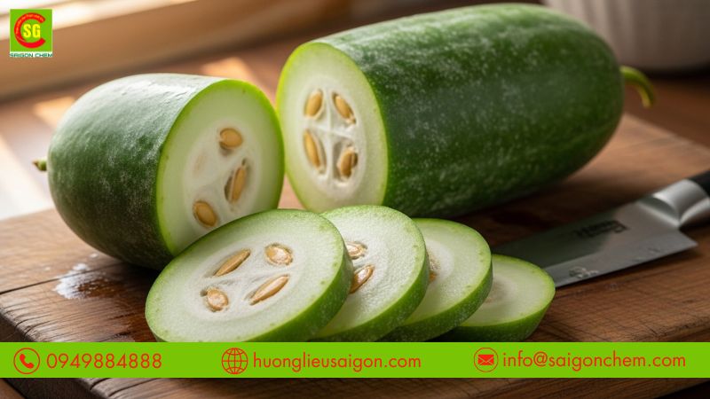 Hương bí đao ổn định mùi trong bảo quản và gia nhiệt