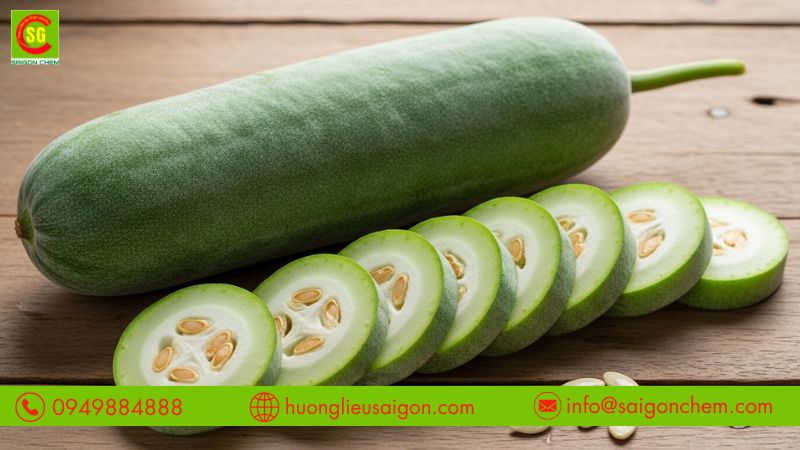 Hương bí đao giúp ổn định và hạn chế sai lệch mùi trong sản phẩm