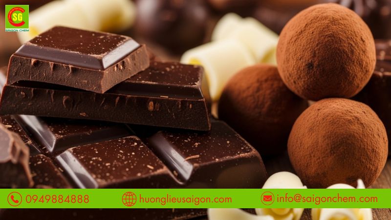 Chất tạo mùi hương socola có vai trò tạo mùi thơm đặc trưng